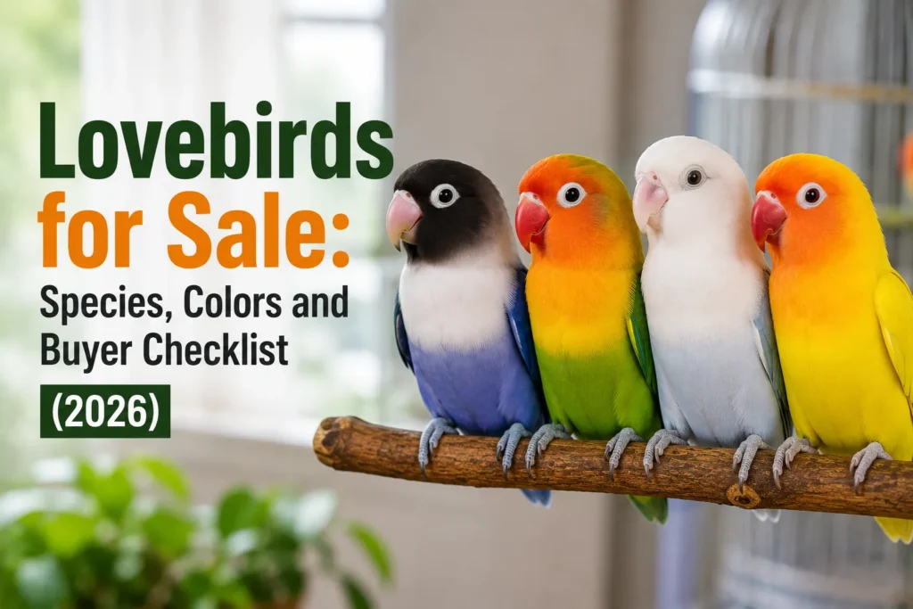 Lovebirds for Sale