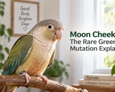 Moon Cheek Conure